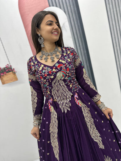 Royal Peacock Charm Lehenga Choli
