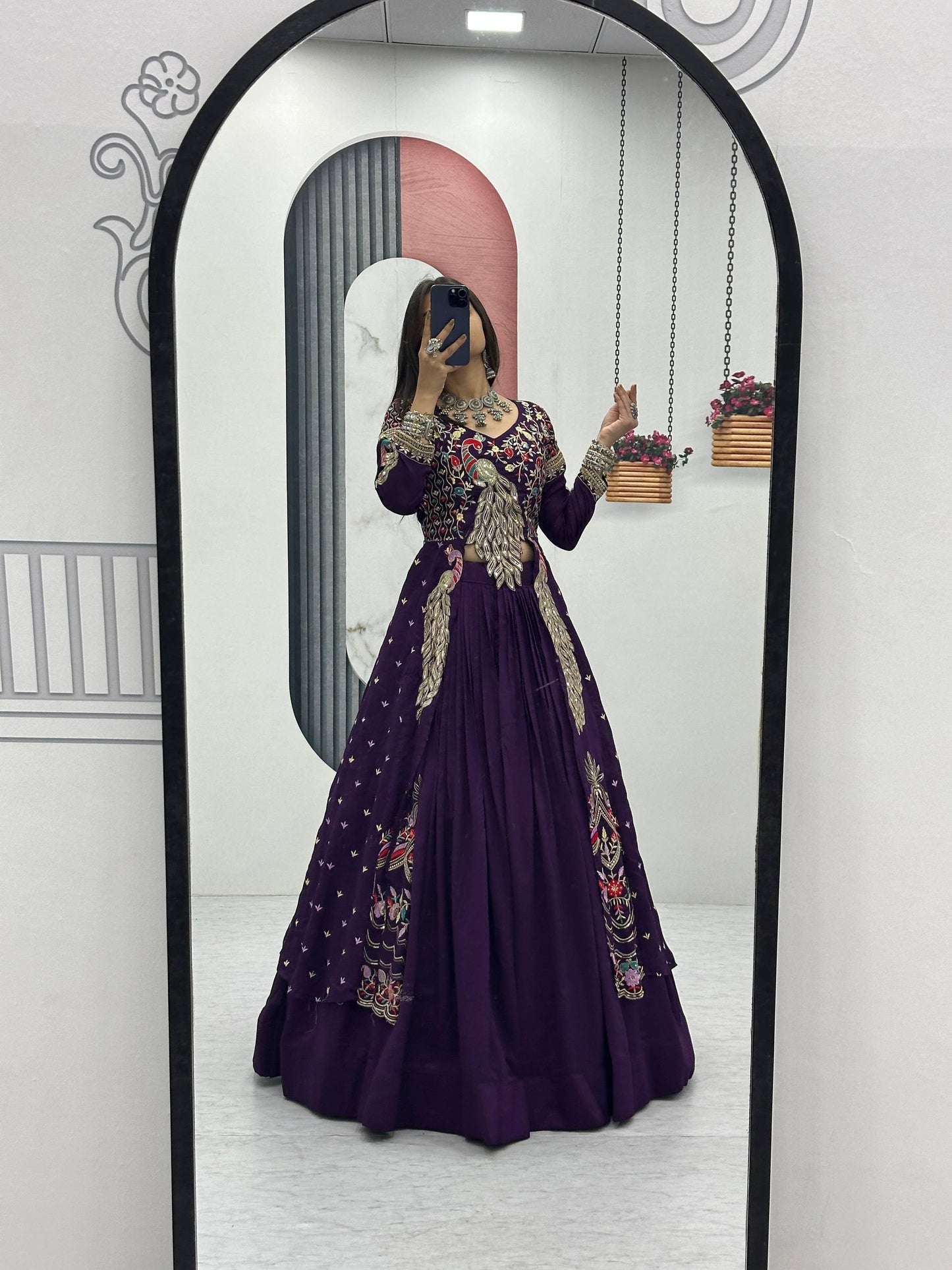 Royal Peacock Charm Lehenga Choli