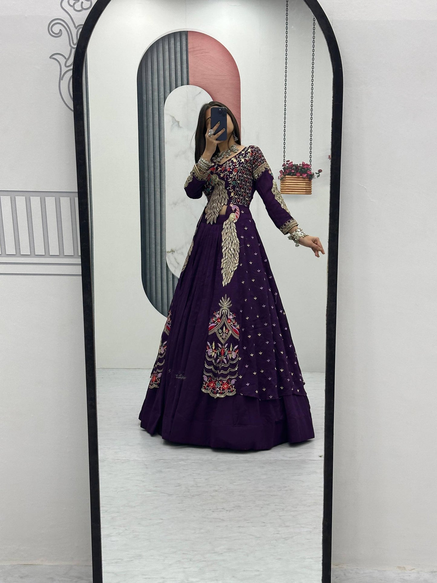 Royal Peacock Charm Lehenga Choli
