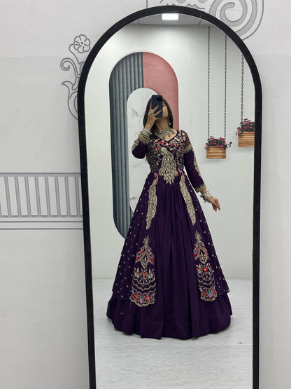 Royal Peacock Charm Lehenga Choli