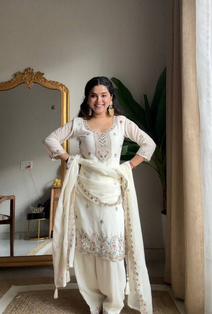 Kiara Scarlet Elegance Punjabi Suit