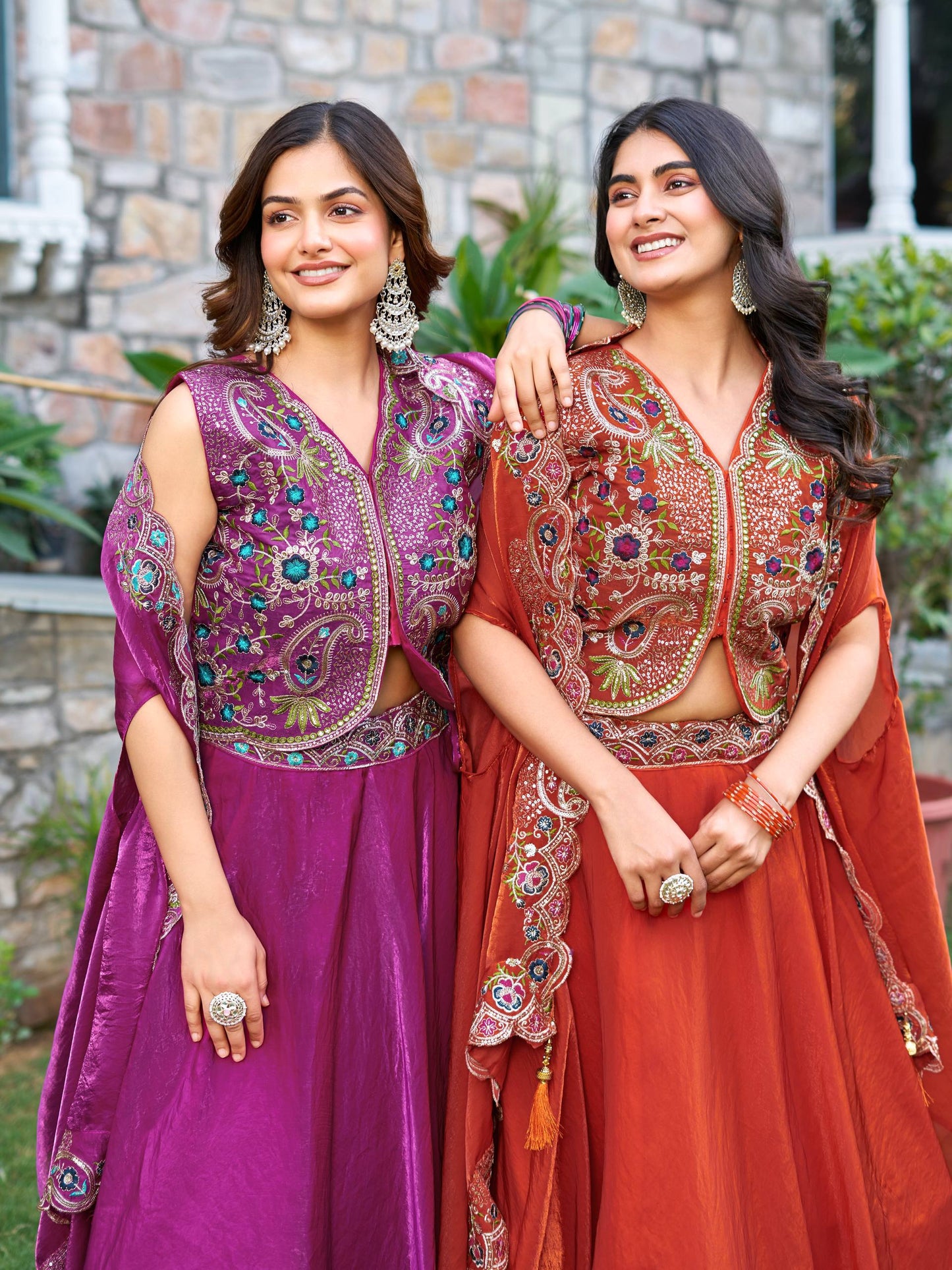 Reeva’s Ethereal Grace Ivory Sparkle Lehenga with Sequin Work