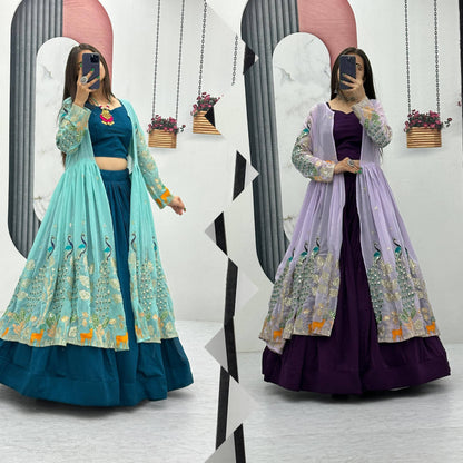 Aarvika Peacock Majesty Lehenga Choli