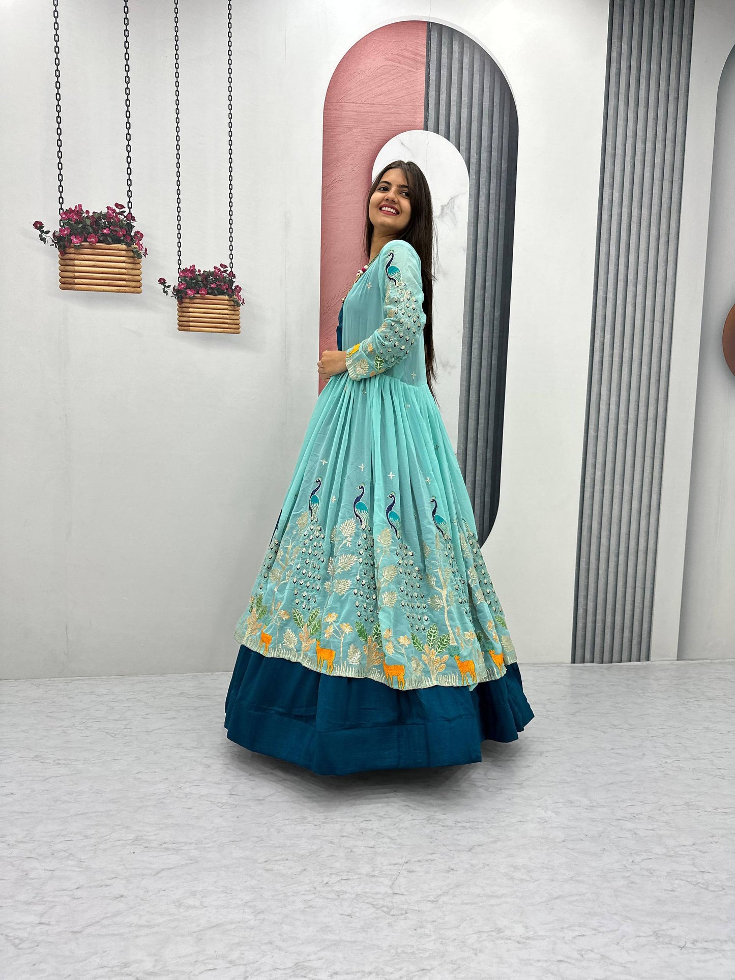 Aarvika Peacock Majesty Lehenga Choli
