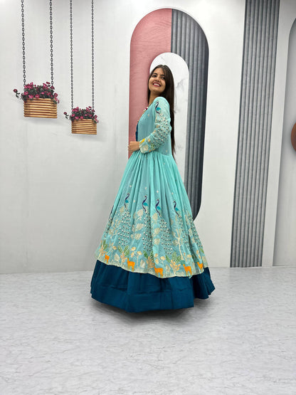 Aarvika Peacock Majesty Lehenga Choli