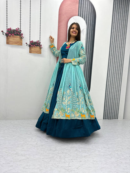 Aarvika Peacock Majesty Lehenga Choli