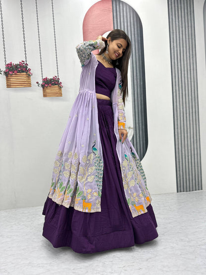 Aarvika Peacock Majesty Lehenga Choli