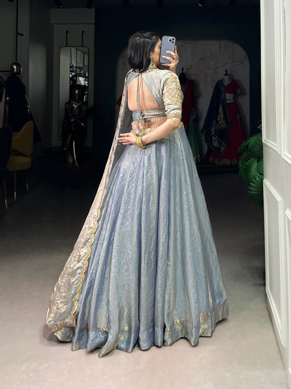 Rang-e-Mehal – A Royal Symphony of Silk Lehenga Choli