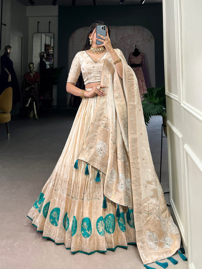 Vanilla Breeze Heritage-Inspired Lehenga Choli Collection