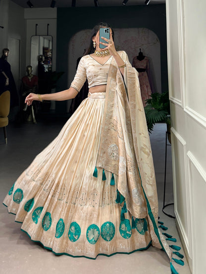 Vanilla Breeze Heritage-Inspired Lehenga Choli Collection