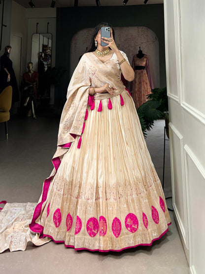 Vanilla Breeze Heritage-Inspired Lehenga Choli Collection