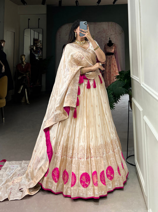 Vanilla Breeze Heritage-Inspired Lehenga Choli Collection