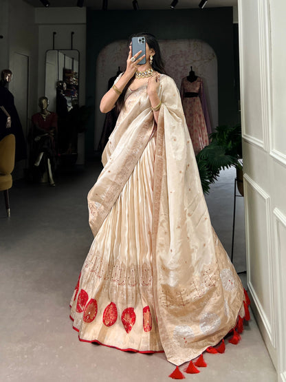 Vanilla Breeze Heritage-Inspired Lehenga Choli Collection