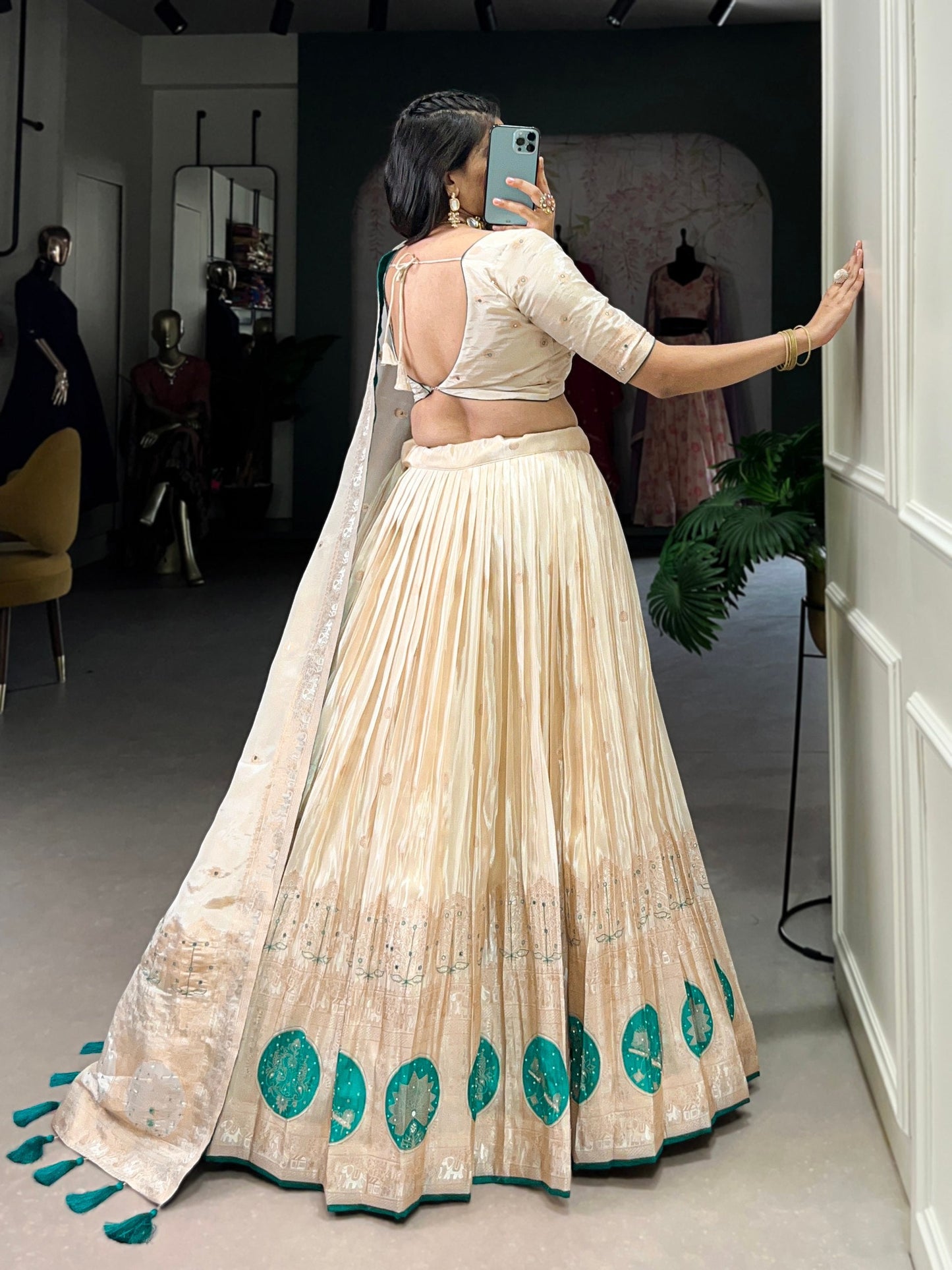 Vanilla Breeze Heritage-Inspired Lehenga Choli Collection
