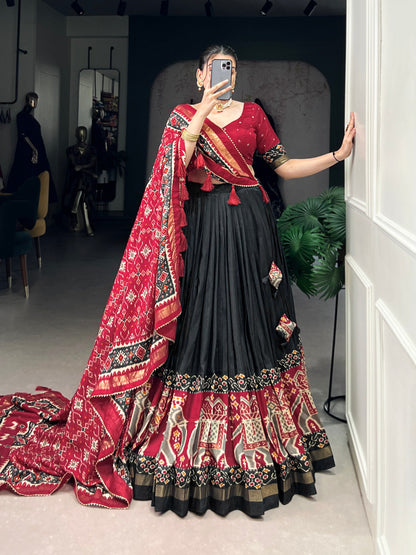 Ruhi Twirling In Tradition Shining In Silk Lehenga Choli