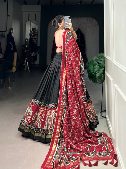 Ruhi Twirling In Tradition Shining In Silk Lehenga Choli